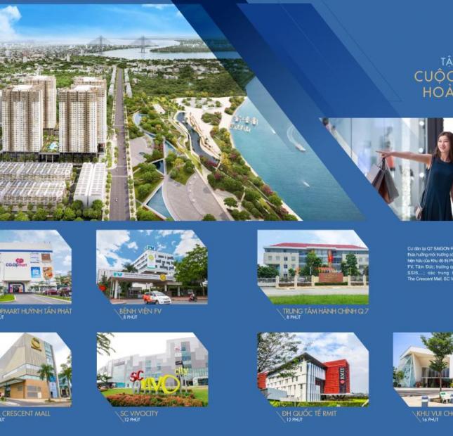 Siêu dự án căn hộ tại Quận 7, một tuyệt tác bên sông Sài Gòn, ôm trọn view sông