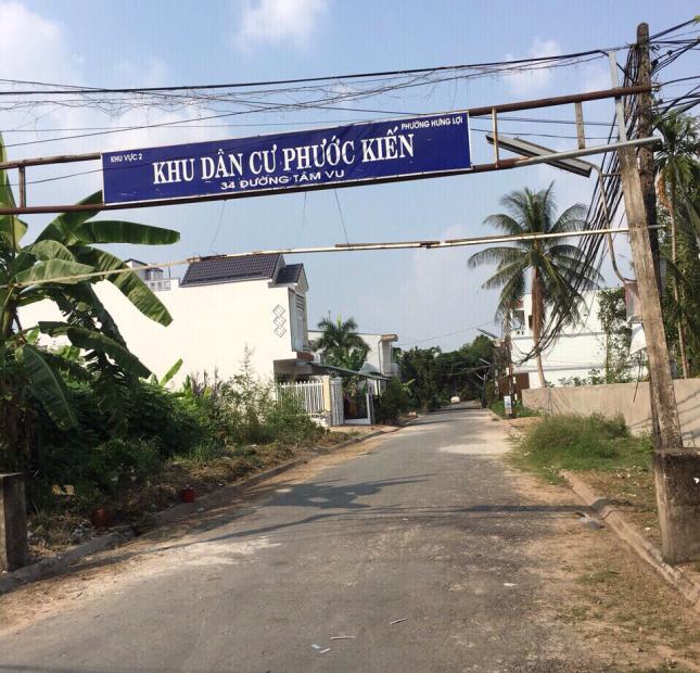 Bán nền hiếm KDC Phước Kiến, đường Tầm Vu, gần bờ kè sông Cần Thơ - giá 1.29 tỷ