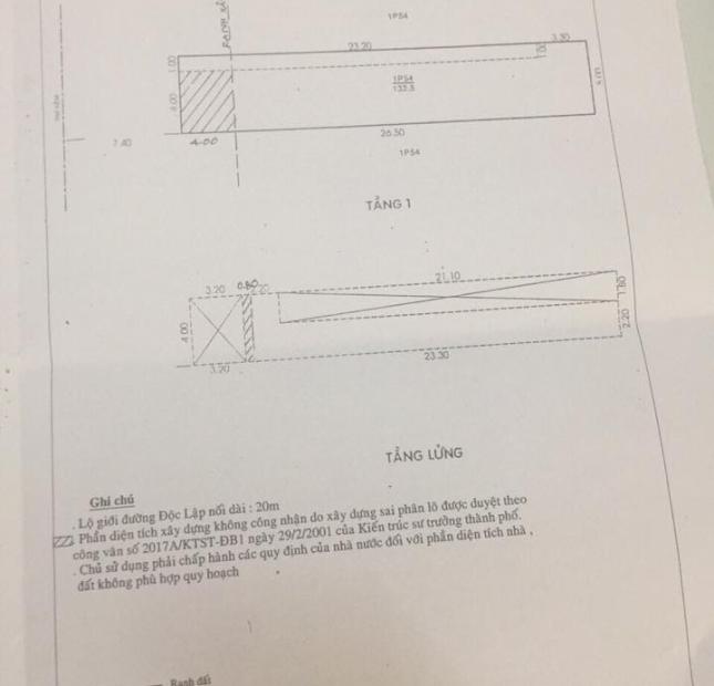 Bán nhà MT Võ Công Tồn, P. Tân Quý, Q. Tân Phú (DT: 5x26.5m, 13 tỷ)