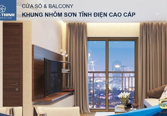 Căn hộ view sông, chiết khấu 3 đến 18%, có tặng nội thất, góp 3 năm không lãi suất, LH: 0909759112