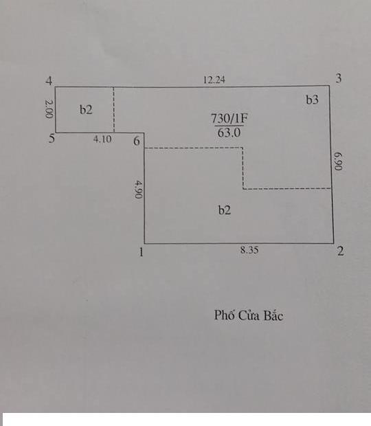 Nhà DT 65 m2, mặt tiền 8m, mặt phố Cửa Bắc, 28.8 tỷ. LH: 0936366128