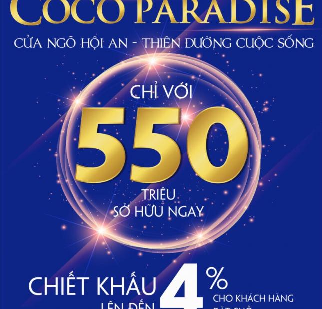 Phân khu Coco Paradise gọi ngay để sở hữu tiện ích vàng
