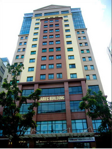 Cho thuê văn phòng Harec Building- 4A Láng Hạ, DT từ 50- 100- 200- 500 m2, giá 300 nghìn/m2/th