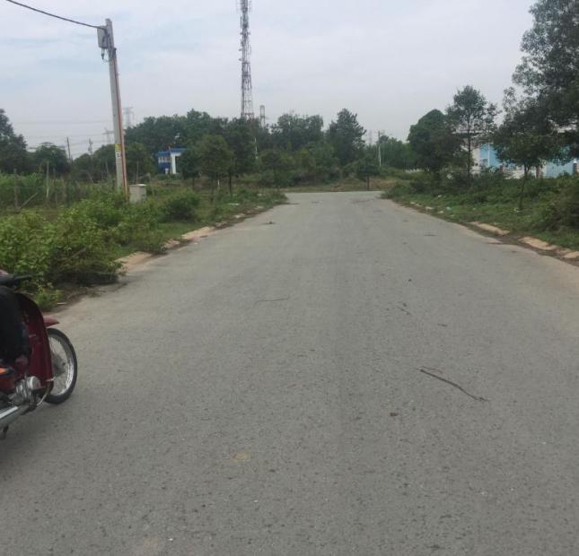 Bán đất 100m2 mặt đường 65 khu tái định cư Phú Chánh D, thành phố mới Bình Dương.