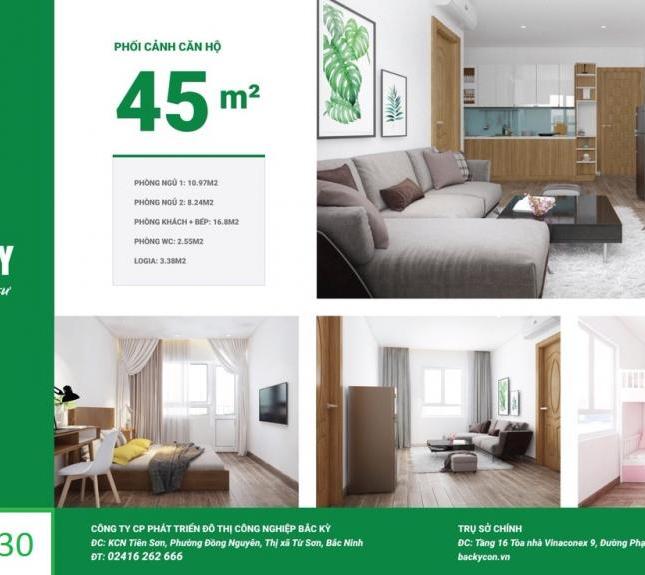 Thật dễ dàng sỡ hữu căn hộ tuyệt đẹp tại Bắc kỳ với giá chỉ 8 triệu/m2