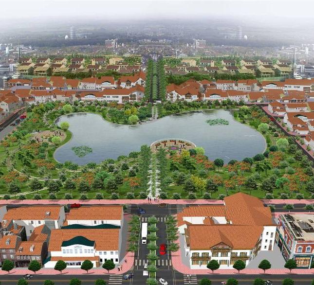 Bán lô đất sổ đỏ Long An, mặt tiền đường 36m đối diện Khu Công Nghiệp.