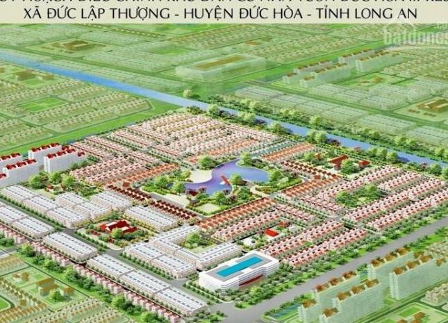 Bán lô đất sổ đỏ Long An, mặt tiền đường 36m đối diện Khu Công Nghiệp.