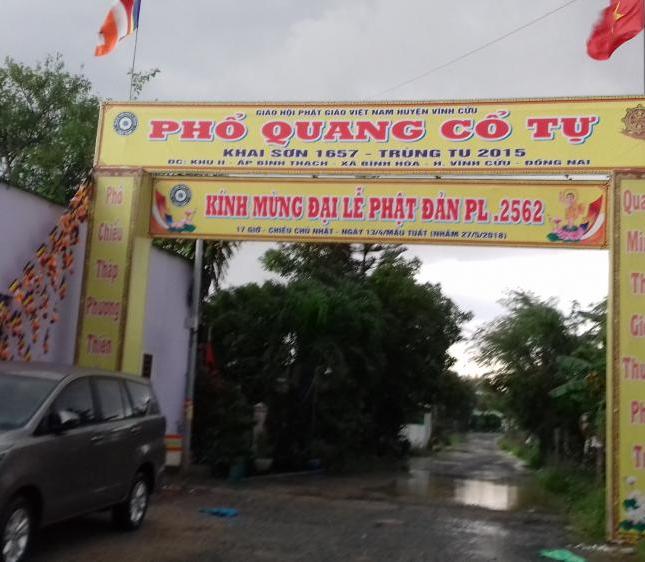 Cần tiền nên bán lô đất sổ riêng xã Bình Hòa, huyện Vĩnh Cửu, tỉnh Đồng Nai