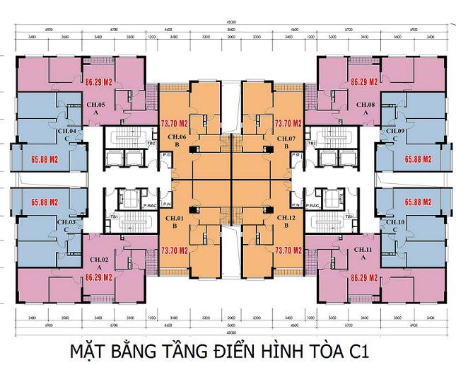 Mở bán đợt cuối chung cư C1C2 Xuân Đỉnh Hà Nội, đóng 50% nhận nhà ở luôn chỉ từ 1,7 tỷ/ căn