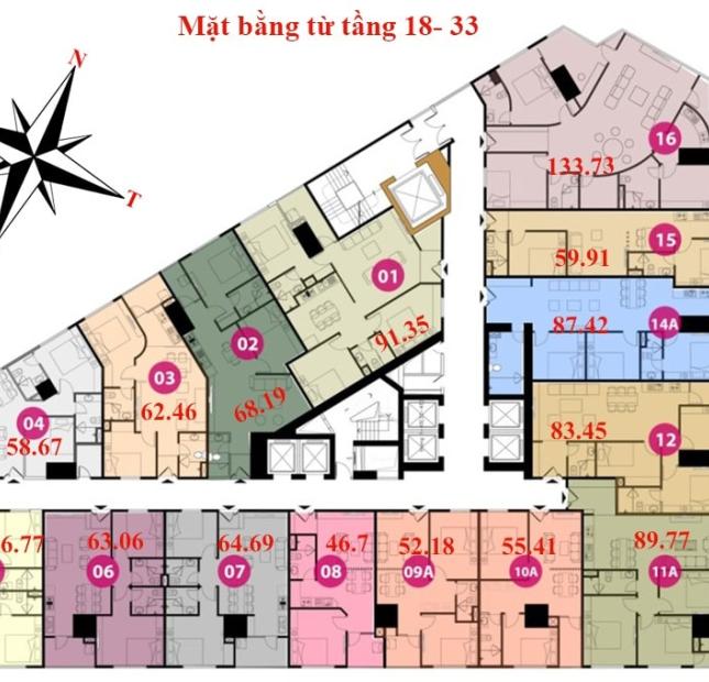 Lương 7 triệu sở hữu chung cư cao cấp Tháp Doanh Nhân số 1 Thanh Bình, Ngã 4 Trần Phú - Hà Đông