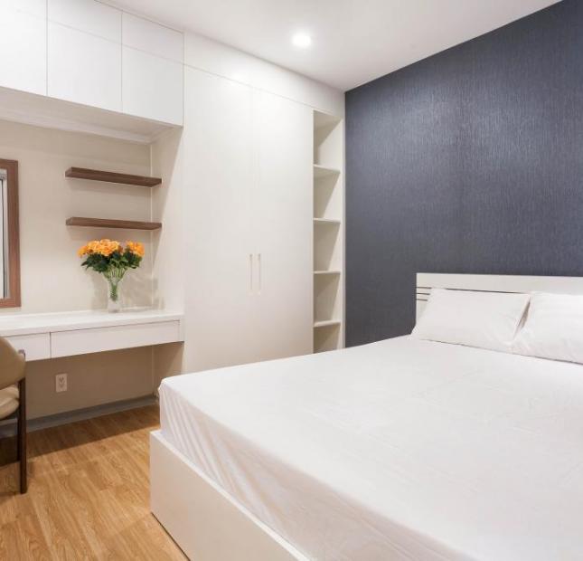 Cho thuê căn hộ 2 phòng ngủ tại The Gold View quận4, đầy đủ nội thất, lầu cao, view đẹp,giá thuê 20tr/th. LH: 0905851609