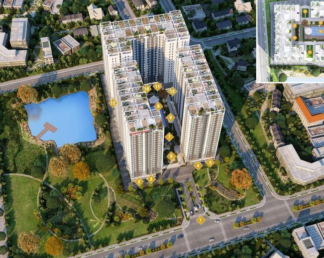 Bán căn hộ 2PN giá 1,6 tỷ liền kề khu công nghiệp Tân Bình cuối năm nhận nhà