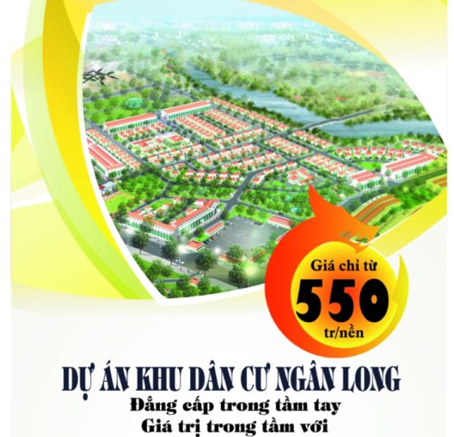 Bán đất tại Dự án Khu dân cư Ngân Long, Long Thành,  Đồng Nai diện tích 100m2  giá 550 Triệu