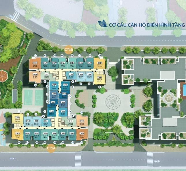 Ra tiếp tòa CT2 Hà Nội Homeland giá vẫn chỉ 1.2 tỷ cho căn 2 PN, căn đẹp tầng đẹp