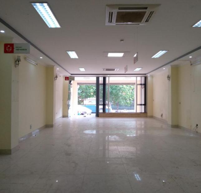 Cho thuê văn phòng hạng A dt  50, 160m2 ở Đặng Thùy Trâm, Trần Quốc Hoàn, Cầu Giấy