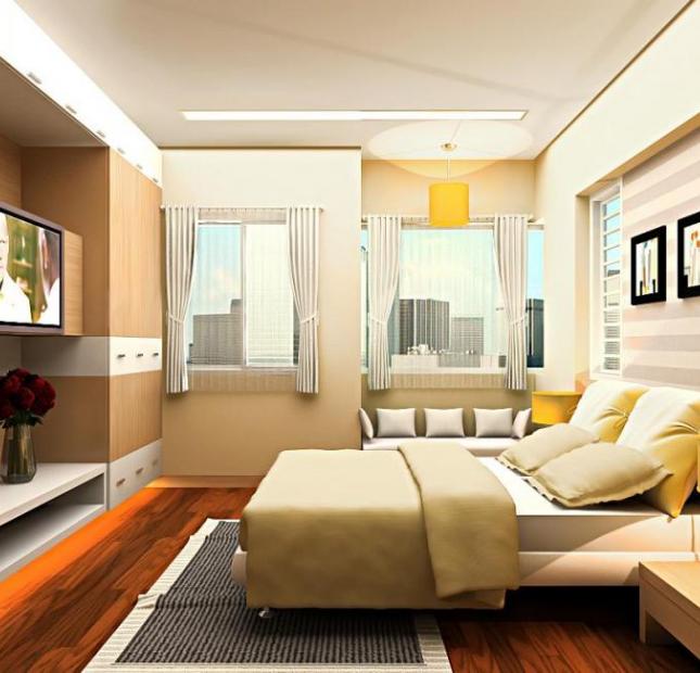 Cho thuê căn hộ cao cấp tại chung cư 27 Huỳnh Thúc Kháng 132m2, 3PN, gần đủ đồ, giá 12.5 tr/th