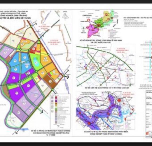 Cần chuyển nhượng dự án 298ha Tân Phú-Đức Hoà-Long An.  Dự án phân lô khu dân cư