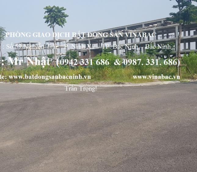 Chính chủ cần bán lô đất nền dự án Viglacera – Yên Phong , Bắc Ninh