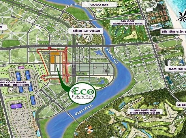 Bán gấp lô đất tại Eco Future Park, 110m2, giá chỉ 730. LH ngay 090 6543 820