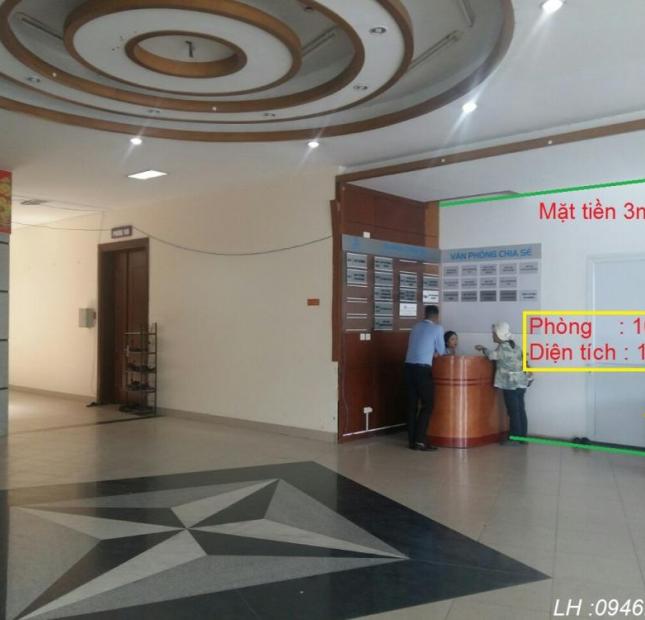 Cho thuê văn phòng đẹp phố Tôn Thất Tùng, miễn phí điện, nước, internet, LH 0946 789 051