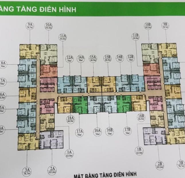 Bán căn hộ chung cư tại dự án chung cư 282 Nguyễn Huy Tưởng, Thanh Xuân, Hà Nội giá 25.2 tr/m2