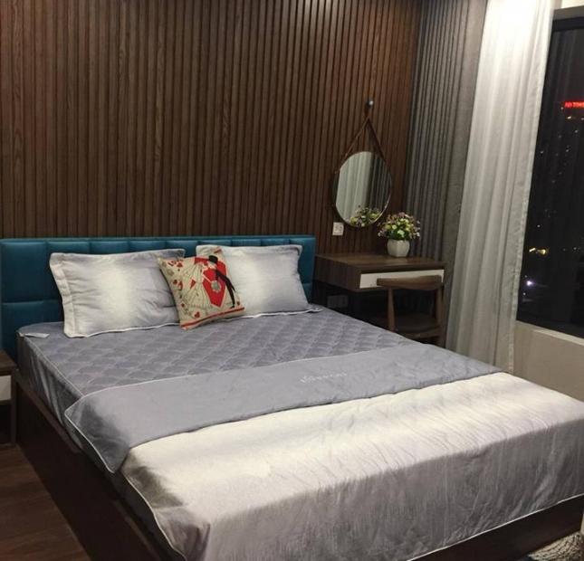 Cho thuê chung cư Mon City, quận Nam Từ Liêm, căn góc, 2 phòng ngủ sáng, 74m2, style đương đại