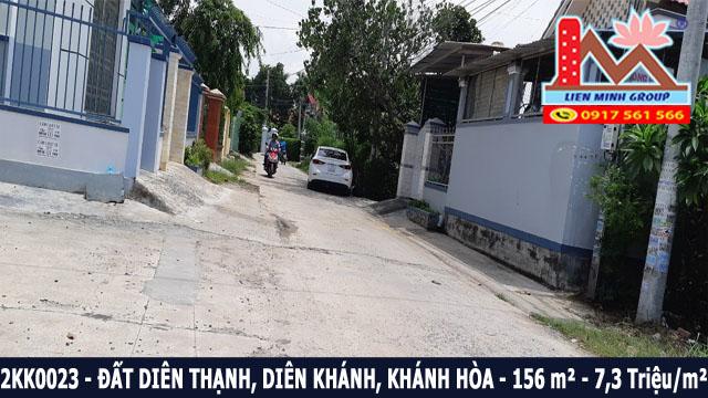 Bán đất thổ cư đường ô tô 7,5 m xã Diên Thạnh, Diên Khánh