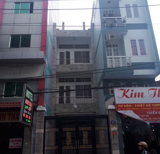 Bán nhà mặt tiền đường Nguyễn Súy, quận tân phú, (4x30m) 1 trệt, 2 lầu, giá 11.89 tỷ TL