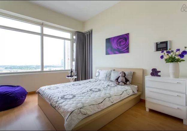 Cho thuê căn hộ chung cư The Manor, Bình Thạnh, 2 phòng ngủ nội thất Châu Âu giá 19 triệu/tháng