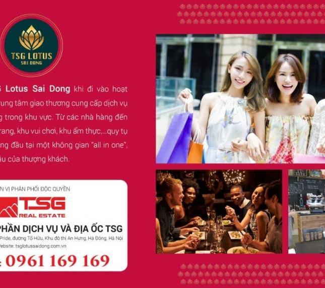 Shophouse TSG Lotus Sài Đồng, cơ hội đầu tư tiềm năng