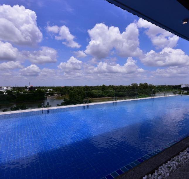 bán Biệt thự mới diện đại view sông KDC Sadeco ven sông Tân Phong hướng Nam 268m2 giá 35 tỷ