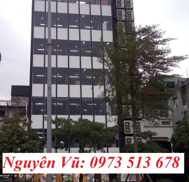 Cho thuê nhà mặt phố Trần Đăng Ninh, 200m2 * 8 tầng, mặt tiền 8m. 0973513678