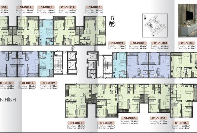 Chỉ với 150 triệu nhận ngay căn hộ hoàn thiện nội thất cao cấp Vinhomes New Center Hà Tĩnh