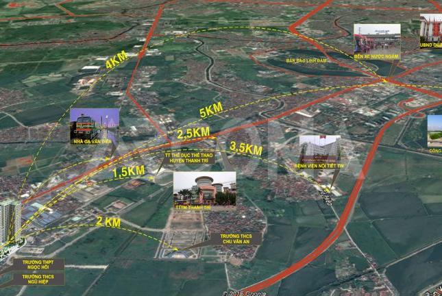 Dự án siêu hot thị trường phía Nam Hà nội, Tecco Thanh Trì, chỉ 1 tỷ 1 căn