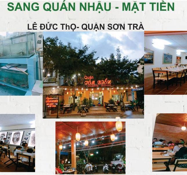 Cần sang ngay quán nhậu mặt tiền Lê Đức Thọ, quận Sơn Trà