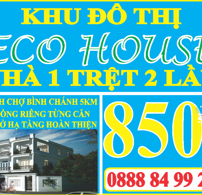 KDC Eco House tại vị trí đắc địa, ngay trung tâm khu Tây Sài Gòn