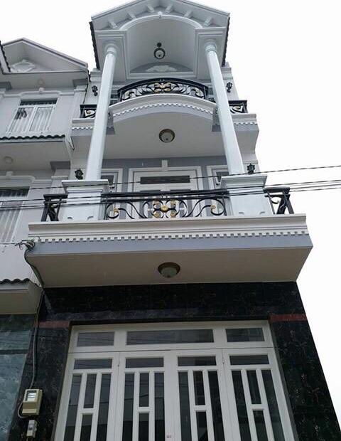 Nhà Lê Quang Định cực đẹp 4 tầng mới xây như biệt thự HXH thông 4.2 X 14m