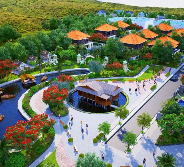 Bán đất nền dự án tại dự án Green Villas, Đức Hòa, Long An, diện tích 100m2, giá 690 triệu