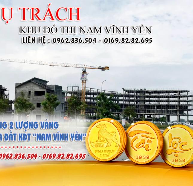 Giàu lên từ đất nền tặng 2 lượng vàng, CK đến 7% chỉ có ở KDT Nam Vĩnh Yên, 0962.836.504