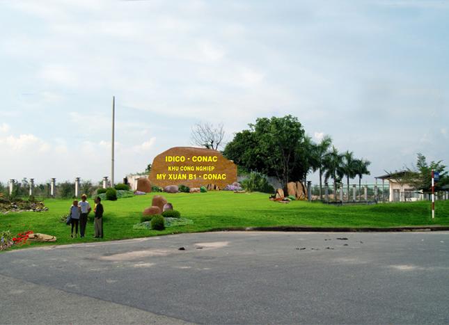 Đất thị xã Phú Mỹ, Tân Thành, sổ riêng chỉ 280 triệu, 125m2, đối diện KCN Mỹ Xuân B1
