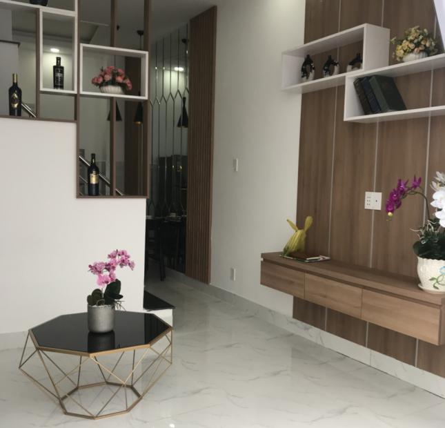 Bán nhà đẹp 1 trệt 2 lầu đúc sát Gò Vấp 1,53 tỷ, quận 12