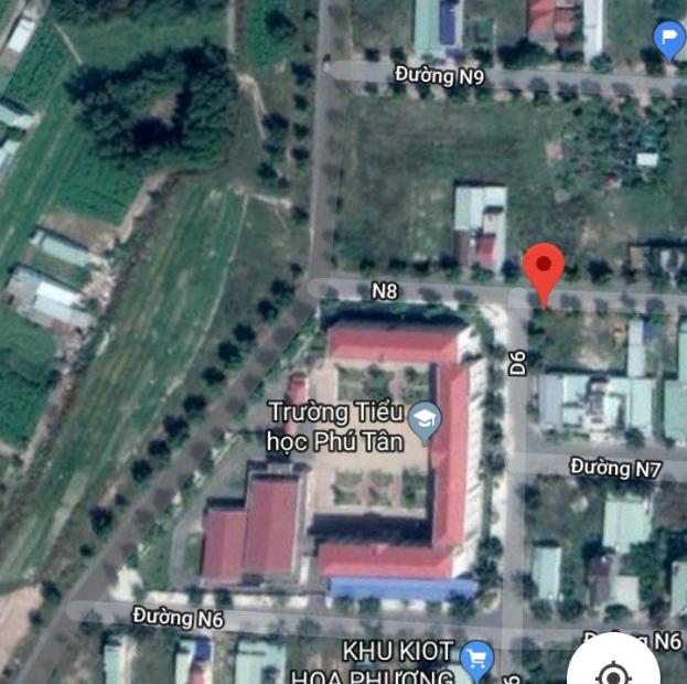 Bán lô góc đường D6 & N8 gần trường tiểu học Phú Tân, TDC Phú Mỹ, thành phố mới Bình Dương