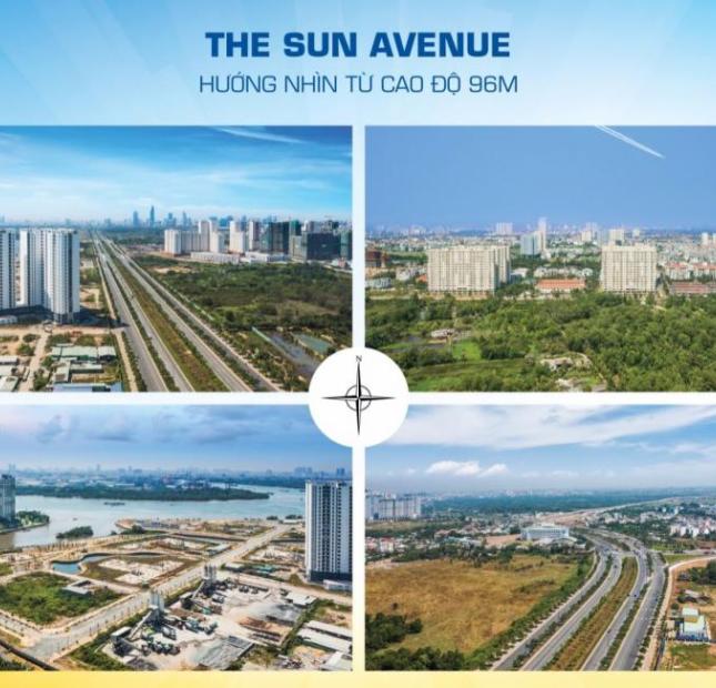 THE SUN AVENUE bán căn hộ 3 PN, 86.6m2 view sông Sài Gòn, giá hấp dẫn.