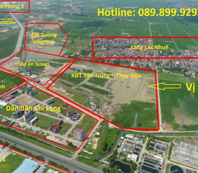 Bán đất đấu giá khu công nghiệp Yên Phong chỉ từ 11,8 triệu/m2, hotline: 0984.415.379