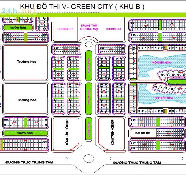 Bán đất nền dự án V- Green City, Phố Nối, Hưng Yên