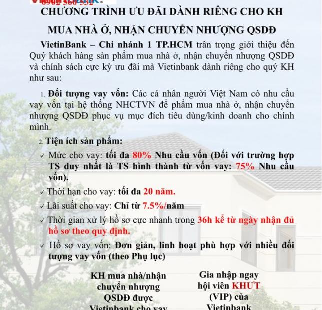 Đi định cư không sử dụng,cần sang lại đất thổ cư,sổ đỏ,đường Nguyễn Tuyển Quận 2. DT: 90m2/nền 3,3tỷ