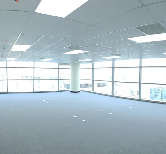 Cho thuê sàn làm văn phòng tại mặt phố Hoàng Văn Thái, 170m2 thông sàn thiết kế hiện đại, có chỗ để ô tô