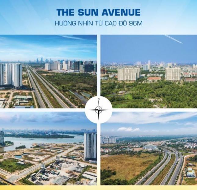 Chuyển nhượng căn hộ 3PN giá tốt dự án The Sun Avenue, chỉ 4,05 tỷ - 96m2.