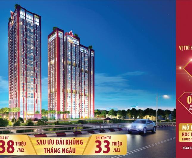 Bán căn hộ 103m2 chung cư Hà Nội Paragon Duy Tân, gần Indochina Xuân Thủy, sắp bàn giao, giá 3,3 tỷ
