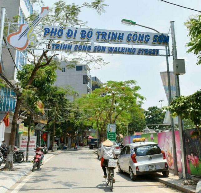 Bán đất mặt phố Trịnh Công Sơn 45m2, lô góc, vỉa hè, phố đi bộ, giá 10,4 tỷ